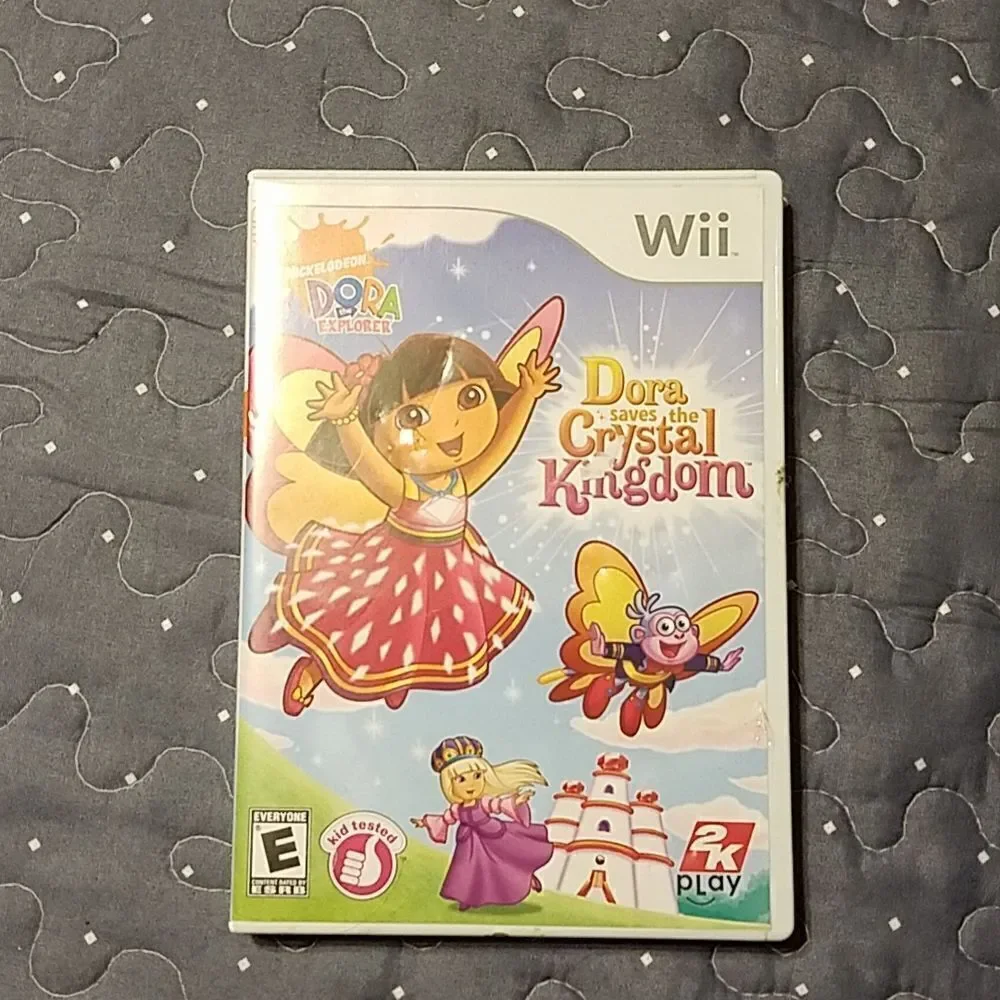 Wii Dora Crystal Kingdom video Game